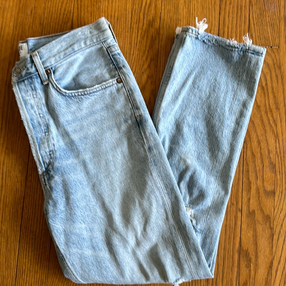 Agolde Light Blue Women Jeans